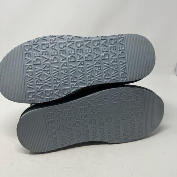 BEARPAW Kylee shaft slip on Suede Boot NeverWet Blue fog SZ 9 New - Picture 14 of 14